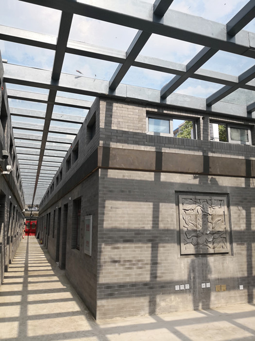 南橫街養(yǎng)老中心項目地面鋪裝順利完成